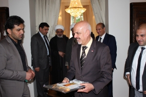وفد الجمعية بضيافة سعادة السفير العراقي في برلين 2013