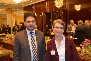 لقاء السفيرة الالمانية في بغداد السيد بريتا فاغنر 2014