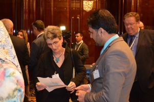 لقاء السفيرة الالمانية في بغداد السيد بريتا فاغنر 2014