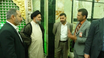 لقاء ا سماحة حجة الأسلام والمسلمين السيد احمد الصافي 2011