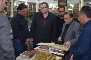 زيارة قسم المخطوطات الاسلامية مكتبة امير المؤمنين عليه السلام_6